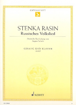 Stenka Rasin fr mittlere Singstimme und Klavier