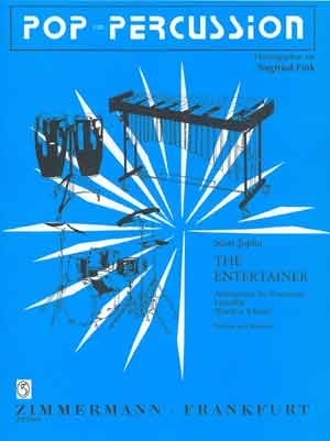 The Entertainer fr Percussion- Ensemble (5-8 Spieler) Partitur+5Stimmen