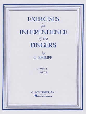 Exercises for Independence of Fingers vol.1 for piano