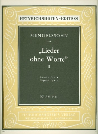 Lieder ohne Worte (Spinnerlied, Wiegenlied)