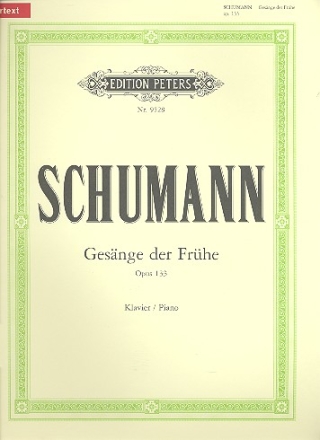 Gesnge der Frhe op.133 fr Klavier