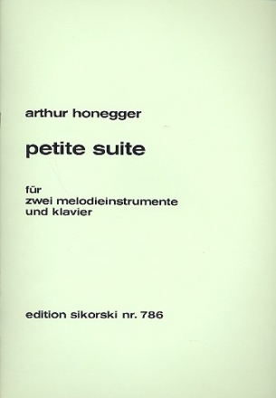 Petite Suite fr 2 Melodieinstrumente und Klavier