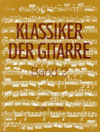 Klassiker der Gitarre Band 2 fr Gitarre