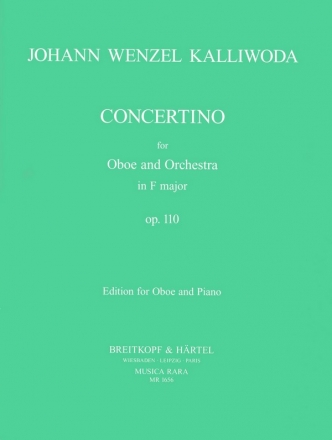 Concertino F-Dur op.110 fr Oboe und Orchester fr Oboe und Klavier