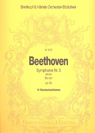 Sinfonie Es-Dur Nr.3 op.55 fr Orchester Harmonie