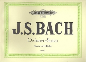 Orchester-Suiten BWV1066-1069 fr Klavier zu 4 Hnden