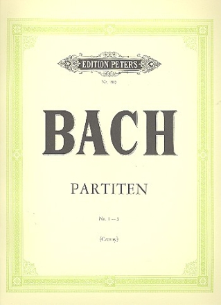 Partiten Band 1 (Nr.1-3) BWV825-827 fr Klavier