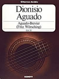 Aguado-Brevier - 6 ausgewhlte Stcke fr Gitarre WOERSCHING, FRITZ, ED