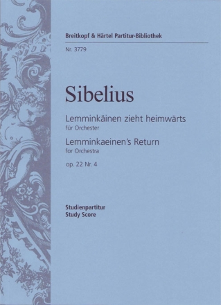 Lemminkinen-Suite op.22,4 - Legende fr Orchester Studienpartitur