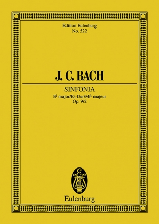 Sinfonie Es-Dur op.9,2 fr Orchester Studienpartitur