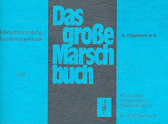 Das groe Marschbuch fr Blasorchester Flgelhorn 2