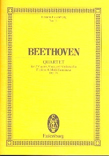 Streichquartett f-Moll op.95 fr Streichquartett Studienpartitur