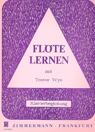 Flte lernen mit Trevor Wye  Klavierbegleitung zu Band 1 und 2 / Partitur