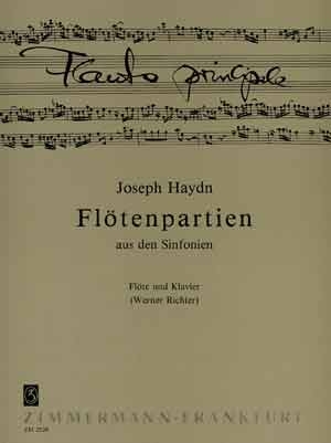 Fltenpartien aus Sinfonien fr Flte und Klavier