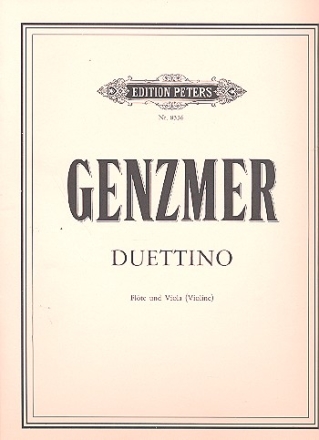 Duettino fr Flte und Viola (Violine)