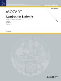 Sinfonie G-Dur KV45a fr Orchester Partitur