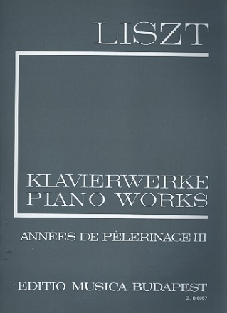 Klavierwerke Serie 1 Annes de plerinage Band 3 broschiert