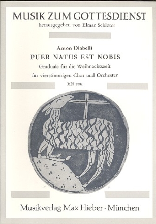 Puer natus est nobis Graduale fr gem Chor und Orchester Partitur