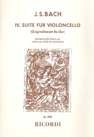 Suite Nr.4 fr Violoncello solo fr Gitarre