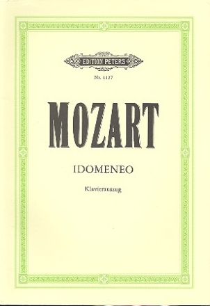 Idomeneo  Klavierauszug (dt/it)