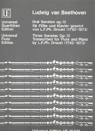 3 Sonaten op.12 fr Flte und Klavier