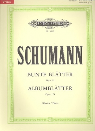 Bunte Bltter op.99 und Albumbltter op.124 fr Klavier