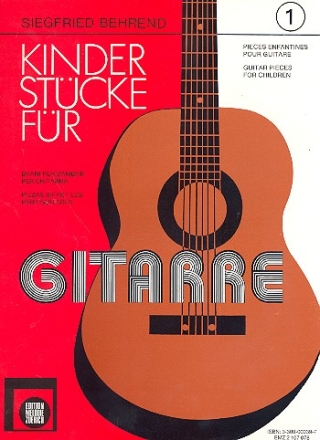 Kinderstcke Band 1 fr Gitarre