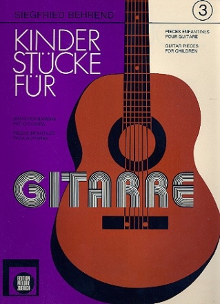 Kinderstcke Band 3 fr Gitarre