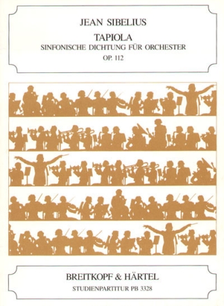 Tapiola  op.112 Tondichtung fr fr Orchester Studienpartitur