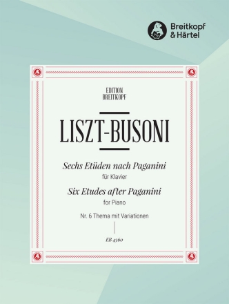 Tema e variazioni fr Klavier Busoni, Ferruccio B., ed