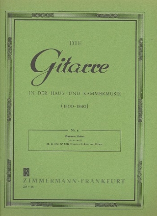 Trio op.45 fr Flte (Violine), Viola und Gitarre Stimmen