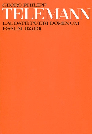 Laudate pueri dominum Psalm 112 fr Sopran (Tenor) und Instrumente Partitur (la)