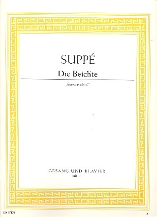 Die Beichte fr mittlere Singstimme und Klavier