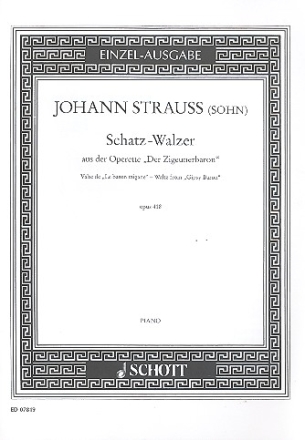 Schatz-Walzer op. 418 fr Klavier