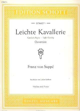 Leichte Kavallerie Ouvertre fr Violine und Klavier