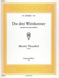 Die drei Weinkenner op.43 fr Ba und Klavier