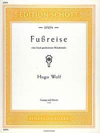 Fureise fr tiefe Singstimme und Klavier