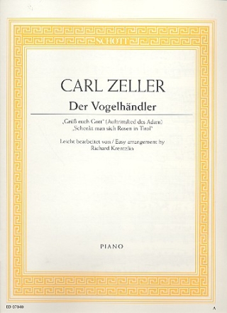 Der Vogelhndler fr Klavier