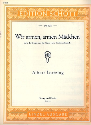 Wir armen, armen Mdchen fr Sopran und Klavier