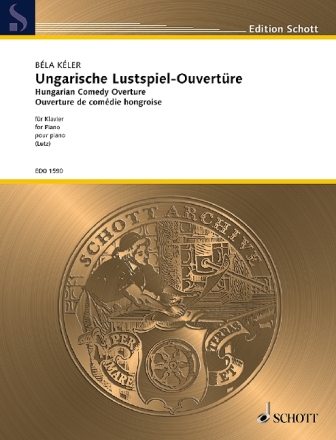 Ungarische Lustspiel-Ouvertre op. 108 fr Klavier