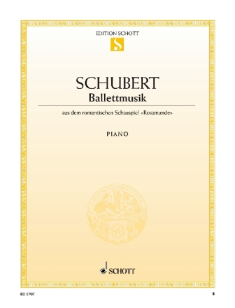 Ballettmusik D-Dur op. 26 fr Klavier Einzelausgabe