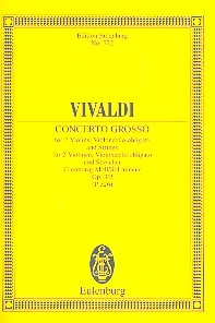 Concerto grosso g-Moll op.3,2 fr Violinen, Violoncello und Streicher Studienpartitur