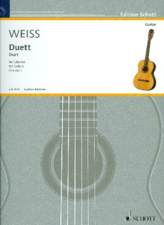 Duett fr 2 Gitarren Spielpartitur