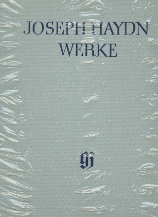 Joseph Haydn Werke Reihe 18 Band 1 Klaviersonaten Band 1