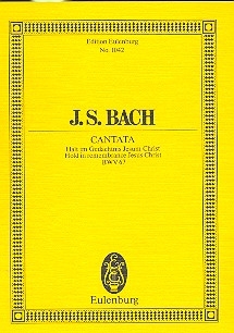 Halt im Gedchtnis Jesum Christ - Kantate Nr.67 BWV67 fr Soli, Chor und Orchester Studienpartitur