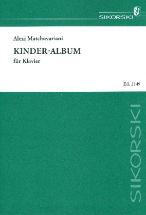 Kinder-Album 12 Stcke fr Klavier