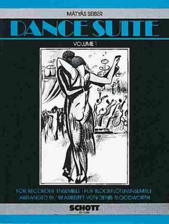 Dance suite vol.1 for 4 recorders (SATB) score and parts