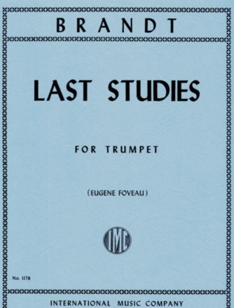 The last studies for trumpet FOVEAU, EUGENE, ED