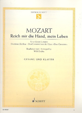 Reich mir die Hand, mein Leben KV 527 fr Bariton, Sopran und Klavier