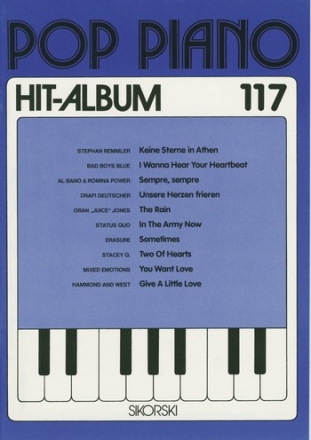 POP PIANO HIT-ALBUM BAND 117